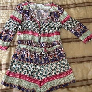 Floral jumper 1 piece by American Rag size Medium